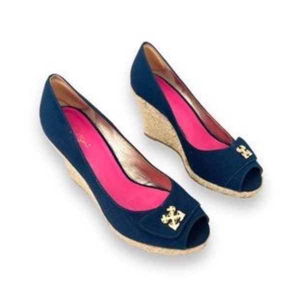 LILLY PULITZER Resort Chic Wedge Critters - Picture 1 of 13